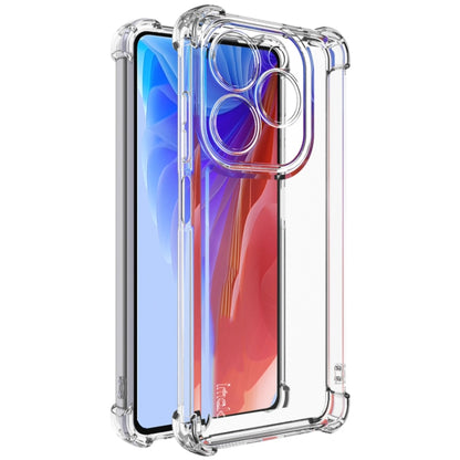 For Tecno Spark Go 2024 IMAK UX-4 Series Four-corner Shockproof Phone Case(Transparent) - Tecno Cases by imak | Online Shopping South Africa | PMC Jewellery | Buy Now Pay Later Mobicred