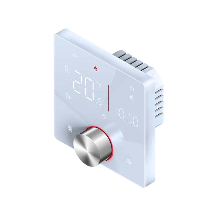 BHT-009GCLW-MT Boiler Heating WiFi Smart Home LED Thermostat with Matter(White) - Thermostat & Thermometer by PMC Jewellery | Online Shopping South Africa | PMC Jewellery | Buy Now Pay Later Mobicred