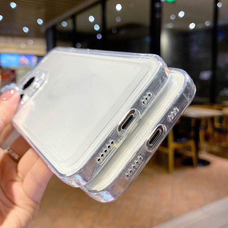 For iPhone 16e Space TPU Shockproof Phone Case(Black) - iPhone 16e Cases by PMC TechLife | Online Shopping South Africa | PMC TechLife | Buy Now Pay Later Mobicred