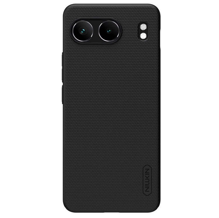 For OnePlus Nord 4 5G NILLKIN Frosted PC Phone Case(Black) - OnePlus Cases by NILLKIN | Online Shopping South Africa | PMC Jewellery | Buy Now Pay Later Mobicred