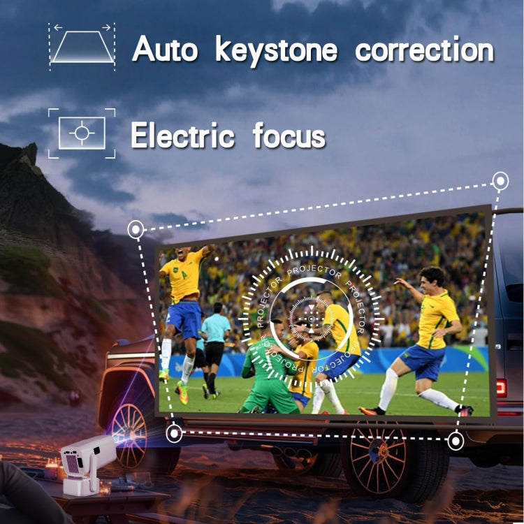 Y7S 720P Android 11 OS Portable Home WiFi Projector with Speaker, CPU:Allwinner H713(US Plug) - Mini Projector by PMC Jewellery | Online Shopping South Africa | PMC Jewellery | Buy Now Pay Later Mobicred