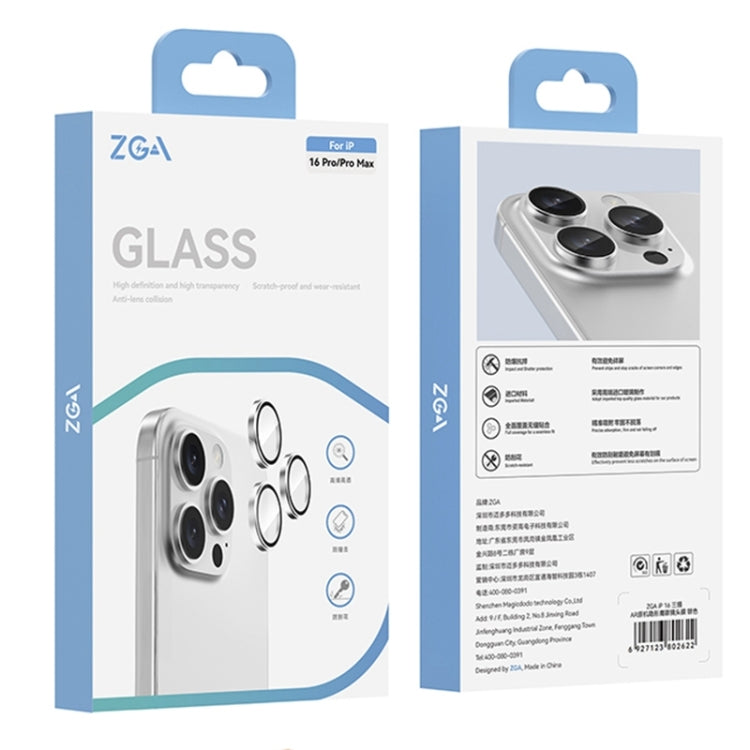 For iPhone 16 / 16 Plus AR Eagle Eye Phone Lens Film(Blue) - iPhone 16 Plus Tempered Glass by ZGA | Online Shopping South Africa | PMC Jewellery | Buy Now Pay Later Mobicred