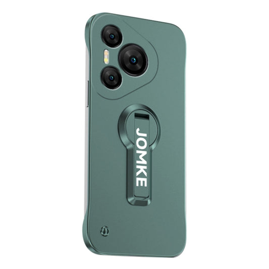 For Huawei Pura 70 Ultra Baking Varnish 360 Rotate Holder No Frame PC Phone Case(Green) - Huawei Cases by PMC Jewellery | Online Shopping South Africa | PMC Jewellery | Buy Now Pay Later Mobicred