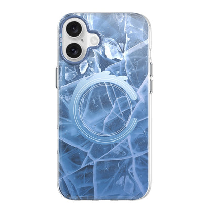 For iPhone 16 Plus TGVIS Grace Series MagSafe Magnetic Phone Case(Glacier) - iPhone 16 Plus Cases by TGVIS | Online Shopping South Africa | PMC Jewellery | Buy Now Pay Later Mobicred