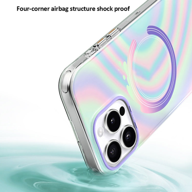 For iPhone 16 Pro TGVIS Grace Series MagSafe Magnetic Phone Case(Hallucination) - iPhone 16 Pro Cases by TGVIS | Online Shopping South Africa | PMC Jewellery | Buy Now Pay Later Mobicred