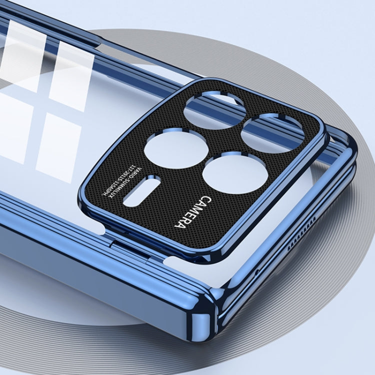 For Xiaomi Mix Fold 4 GKK Integrated Magnetic Fold Hinge Shockproof Phone Case(Blue) - free shipping - PMC Jewellery - Order now!