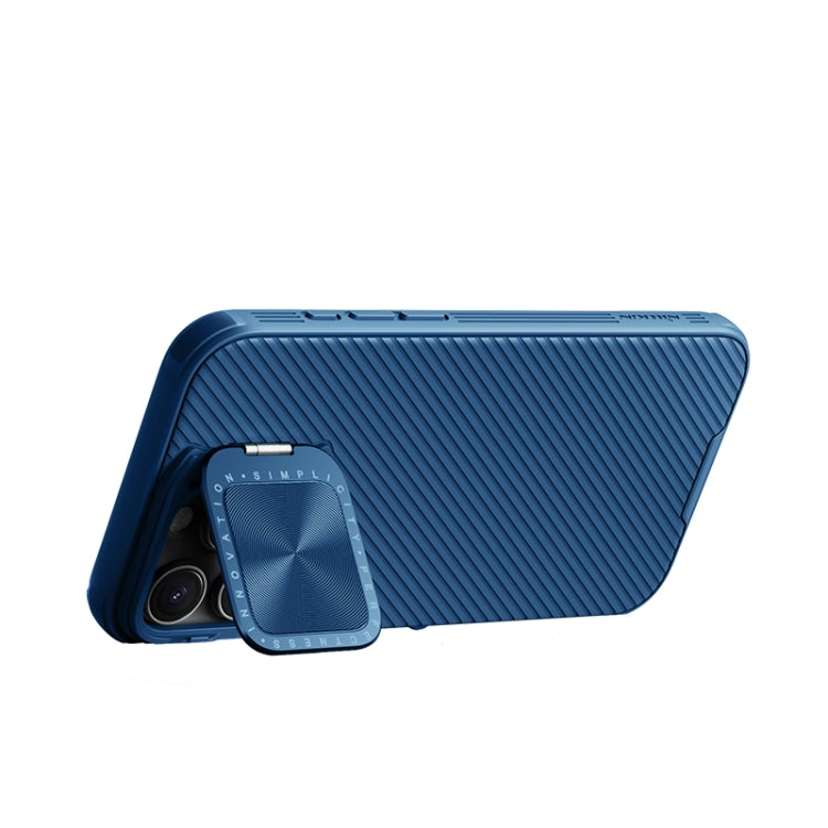 For iPhone 16 Pro NILLKIN CamShield Prop MagSafe Magnetic PC Phone Case(Blue) - free shipping - PMC Jewellery - Order now!