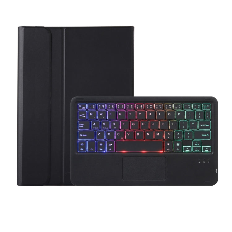 For Huawei MatePad SE 11 2024 AH21-AS Ultra-thin Detachable Backlight Bluetooth Keyboard Leather Tablet Case with Touchpad(Black) - Others Keyboard by PMC Jewellery | Online Shopping South Africa | PMC Jewellery | Buy Now Pay Later Mobicred