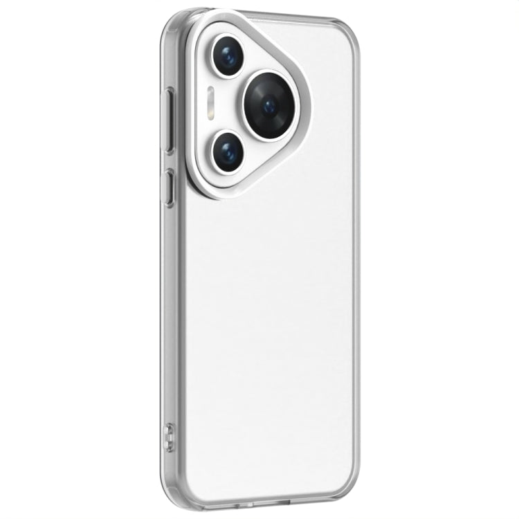 For Huawei Pura 70 Candy PC Hybrid TPU Shockproof Phone Case(White) - Huawei Cases by PMC Jewellery | Online Shopping South Africa | PMC Jewellery | Buy Now Pay Later Mobicred