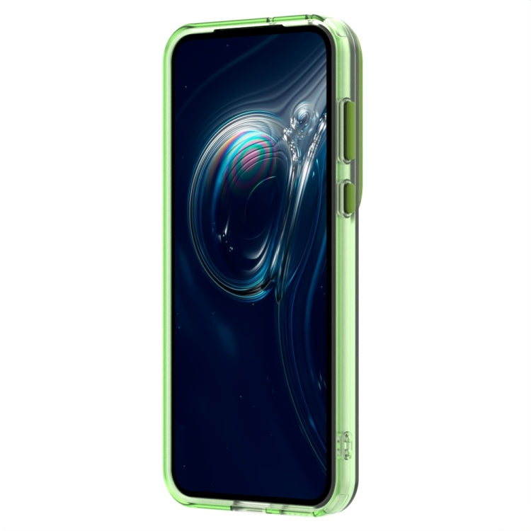 For Huawei Pura 70 Ultra Candy PC Hybrid TPU Shockproof Phone Case(Green) - Huawei Cases by PMC Jewellery | Online Shopping South Africa | PMC Jewellery | Buy Now Pay Later Mobicred