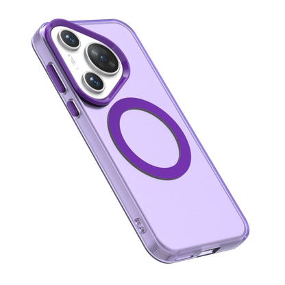 For Huawei Pura 70 Candy Magsafe PC Hybrid TPU Phone Case(Purple) - Huawei Cases by PMC Jewellery | Online Shopping South Africa | PMC Jewellery | Buy Now Pay Later Mobicred