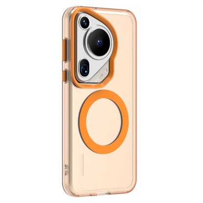 For Huawei Pura 70 Ultra Candy Magsafe PC Hybrid TPU Phone Case(Orange) - Huawei Cases by PMC Jewellery | Online Shopping South Africa | PMC Jewellery | Buy Now Pay Later Mobicred