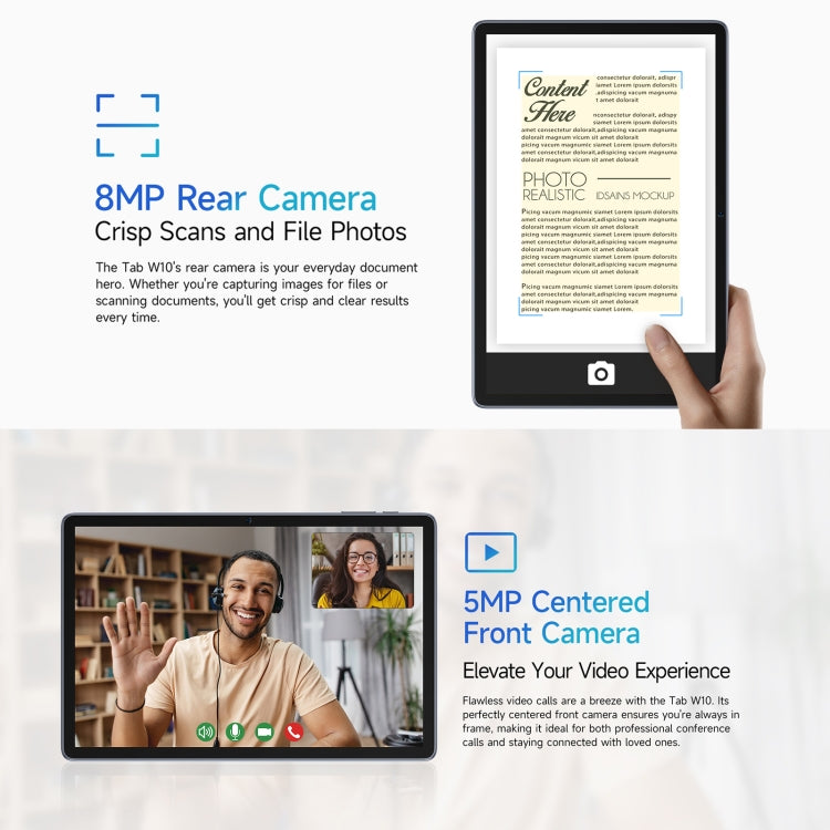 Ulefone Tab W10 WiFi Tablet PC, 4GB+128GB, 10.1 inch Android 14 Unisoc T606 Octa Core, EU Plug(Space Gray) - Other by Ulefone | Online Shopping South Africa | PMC Jewellery | Buy Now Pay Later Mobicred