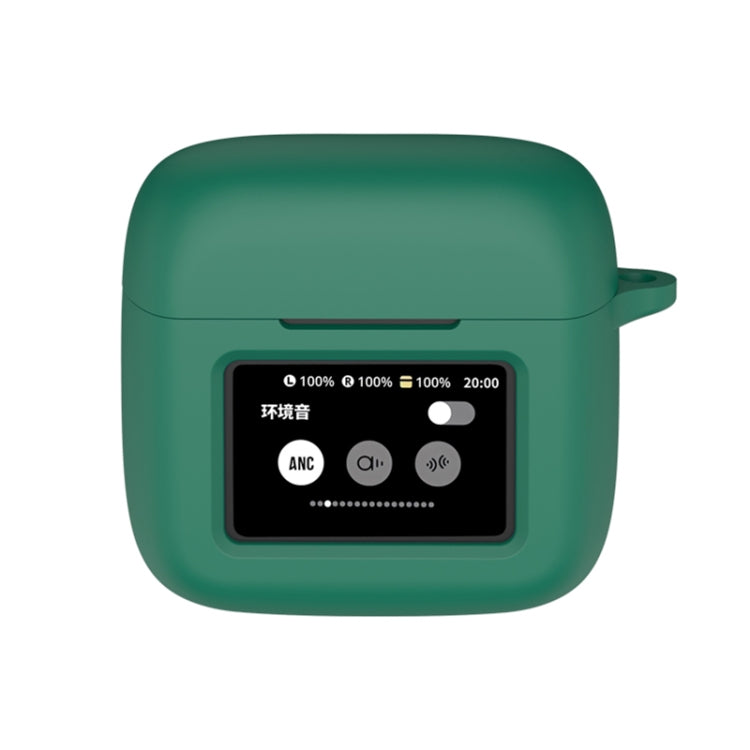 For JBL Tour Pro 3 Silicone Wireless Earphone Protective Case(Deep Green) - free shipping - PMC Jewellery - Order now!