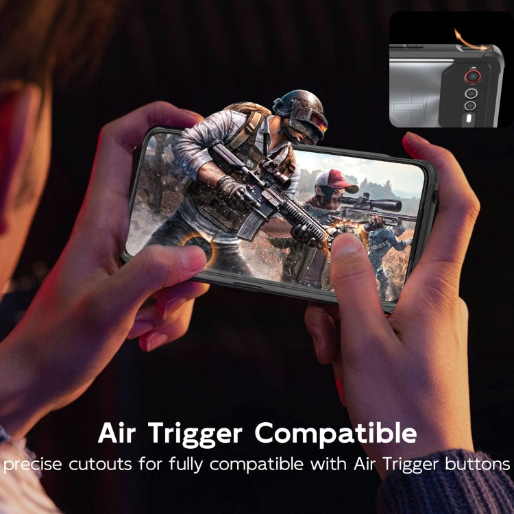 For ASUS ROG Phone 7 / 6 Cooling 3 in 1 Phone Case(Silver) - free shipping - PMC TechLife - Order now!