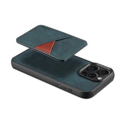 For iPhone 16 Plus ESEBLE E2 Retro Texture Card Slots MagSafe RFID Leather Case(Dark Green) - iPhone 16 Plus Cases by ESEBLE | Online Shopping South Africa | PMC Jewellery | Buy Now Pay Later Mobicred