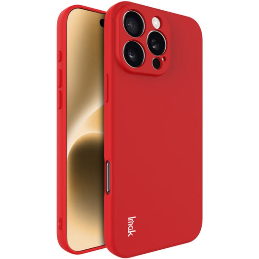 For iPhone 16 Pro Max imak UC-4 Series Straight Edge TPU Phone Case(Red) - iPhone 16 Pro Max Cases by imak | Online Shopping South Africa | PMC Jewellery | Buy Now Pay Later Mobicred