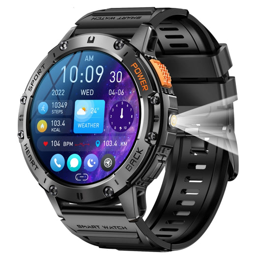 LEMFO K65 1.43 inch Bluetooth Call Smart Watch, Support Heart Rate / Blood Oxygen(Black) - Smart Watches by LEMFO | Online Shopping South Africa | PMC Jewellery | Buy Now Pay Later Mobicred