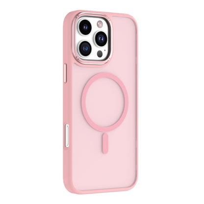 For iPhone 16 Pro Max Mutural Skin Feel Series Frosted MagSafe Magnetic Phone Case(Pink) - iPhone 16 Pro Max Cases by Mutural | Online Shopping South Africa | PMC Jewellery | Buy Now Pay Later Mobicred