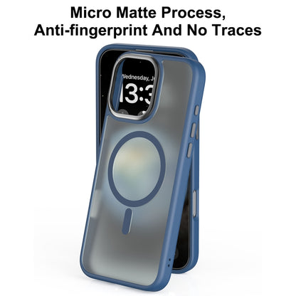 For iPhone 16 Pro Mutural Skin Feel Series Frosted MagSafe Magnetic Phone Case(Grey) - iPhone 16 Pro Cases by Mutural | Online Shopping South Africa | PMC Jewellery | Buy Now Pay Later Mobicred