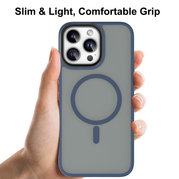 For iPhone 16 Pro Mutural Skin Feel Series Frosted MagSafe Magnetic Phone Case(Grey) - iPhone 16 Pro Cases by Mutural | Online Shopping South Africa | PMC Jewellery | Buy Now Pay Later Mobicred