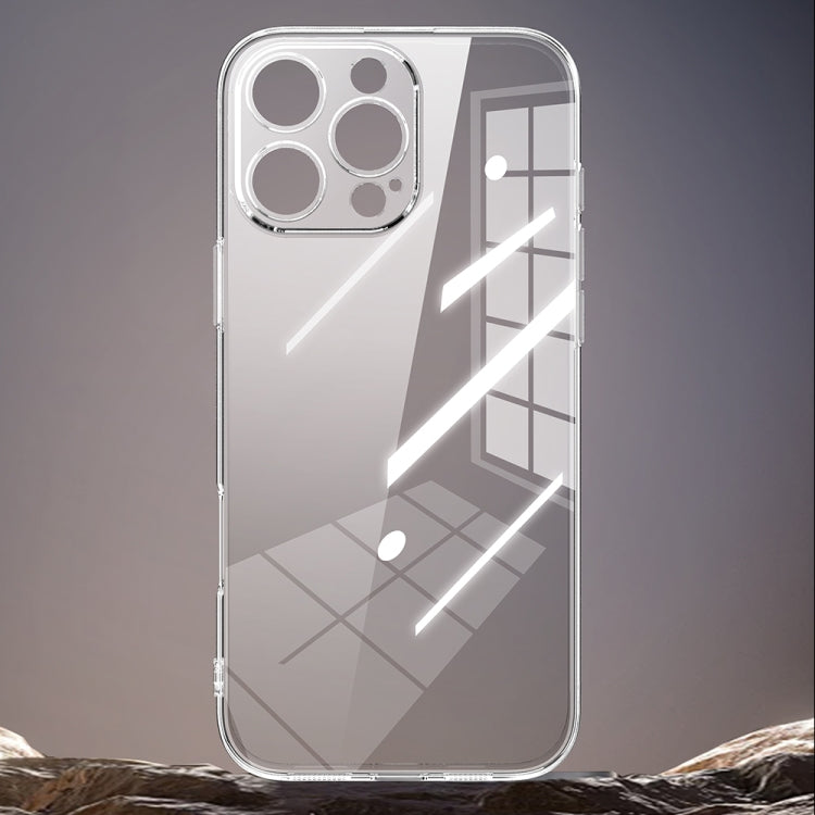 For iPhone 16 Pro TOTU PC-1 Soft Series Precision Lens Holes TPU Phone Case(Transparent) - iPhone 16 Pro Cases by TOTUDESIGN | Online Shopping South Africa | PMC Jewellery | Buy Now Pay Later Mobicred