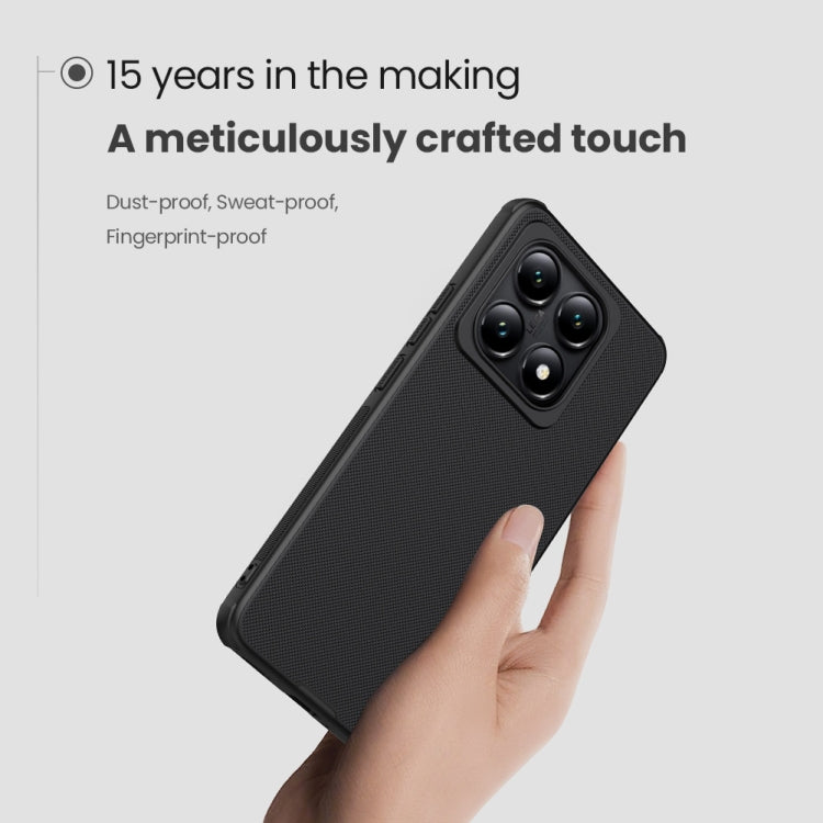 For Xiaomi 14T Pro NILLKIN Frosted Shield Pro PC + TPU Phone Case(Black) - free shipping - PMC Jewellery - Order now!