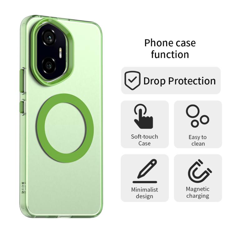 For Honor 300 Candy Magsafe PC Hybrid TPU Phone Case(Green) - free shipping - PMC TechLife - Order now!