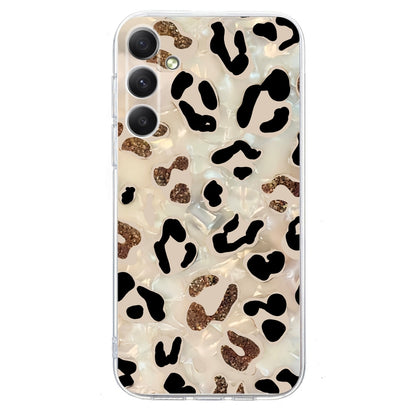 For Samsung Galaxy S25+ 5G Colorful Painting Pattern TPU Phone Case(Leopard) - Galaxy S25+ 5G Cases by PMC Jewellery | Online Shopping South Africa | PMC Jewellery | Buy Now Pay Later Mobicred