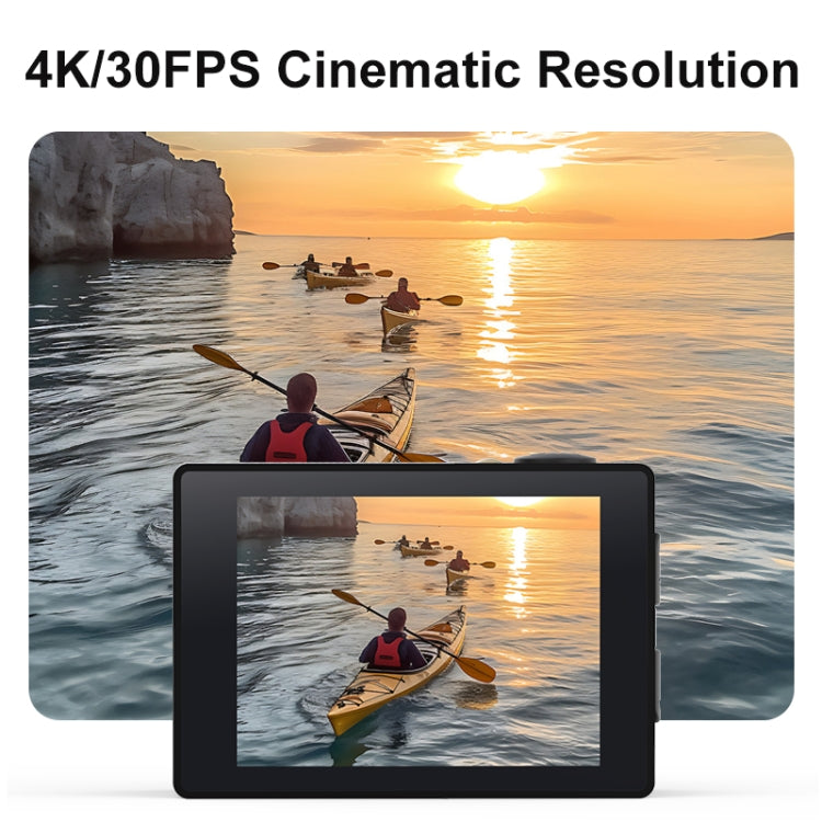 I5-360 2.0 inch IPS HD Screen Wide Angle 4K Action Camera, Specification:with Remote Control - Video Cameras by PMC TechLife | Online Shopping South Africa | PMC TechLife | Buy Now Pay Later Mobicred