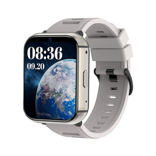 UNIWA DM66 4G Calling Smart Watch, 2GB+16GB, 1.99 inch IPS Screen Android 9.0 Support WiFi GPS(Silver) - Android Watch by UNIWA | Online Shopping South Africa | PMC Jewellery | Buy Now Pay Later Mobicred