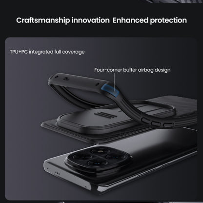 For Redmi Note 14 Pro 5G NILLKIN CamShield Pro PC Phone Case(Black) - Note 14 Pro Cases by NILLKIN | Online Shopping South Africa | PMC Jewellery | Buy Now Pay Later Mobicred