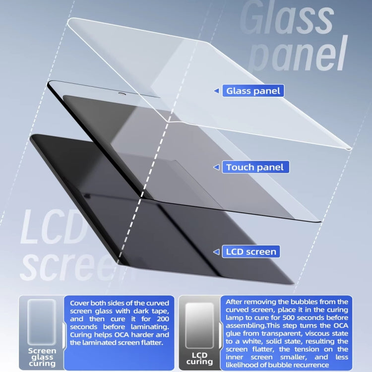 Qianli UVX24 16 inch Powerful Integrated UV Curing Lamp Box, Plug:EU Plug - free shipping - PMC TechLife - Order now!
