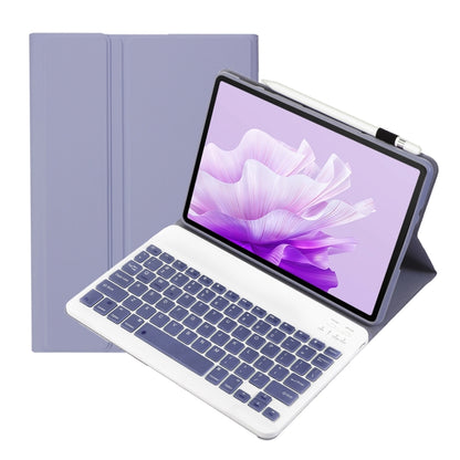 For Huawei MatePad 11.5 S 2024 AH20 Ultra-thin Detachable Bluetooth Keyboard Leather Tablet Case(Lavender White) - Others Keyboard by PMC Jewellery | Online Shopping South Africa | PMC Jewellery | Buy Now Pay Later Mobicred