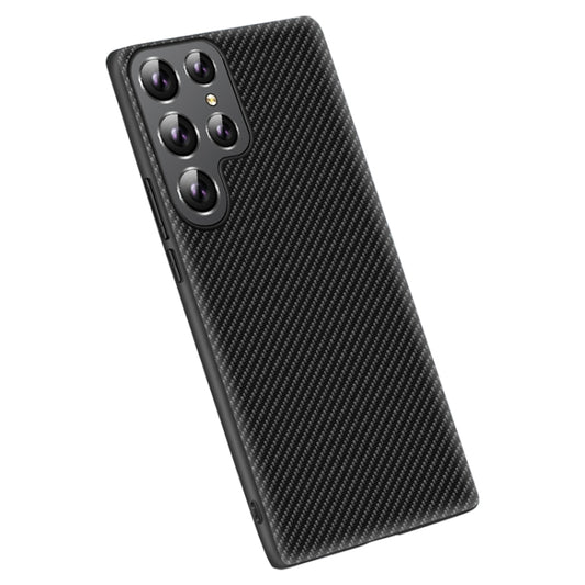 For Samsung Galaxy S25 Ultra 5G Carbon Fiber Texture Printing Phone Case(Black) - Galaxy S25 Ultra 5G Cases by PMC Jewellery | Online Shopping South Africa | PMC Jewellery | Buy Now Pay Later Mobicred