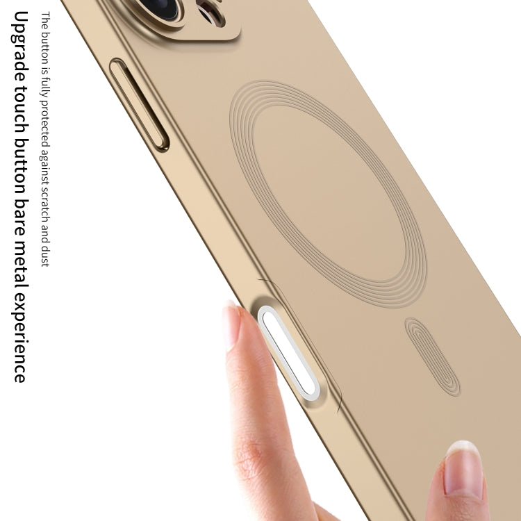 For iPhone 16 Pro Max GKK MagSafe Full Coverage Phone Case(Gold) - iPhone 16 Pro Max Cases by GKK | Online Shopping South Africa | PMC Jewellery | Buy Now Pay Later Mobicred