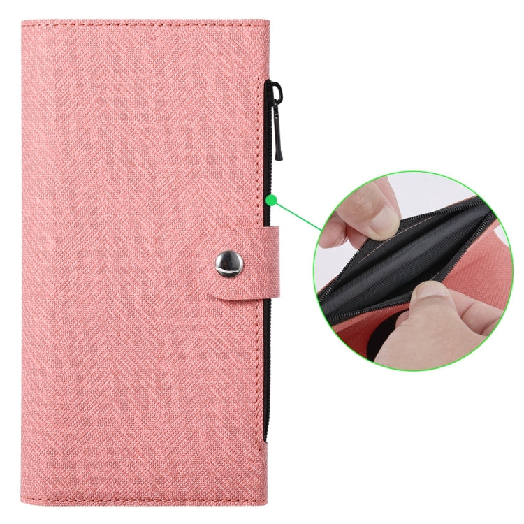 For iPhone 16 Pro Max ViLi GBS Series MagSafe Magnetic RFID Leather Flip Phone Case(Pink) - iPhone 16 Pro Max Cases by ViLi | Online Shopping South Africa | PMC Jewellery | Buy Now Pay Later Mobicred