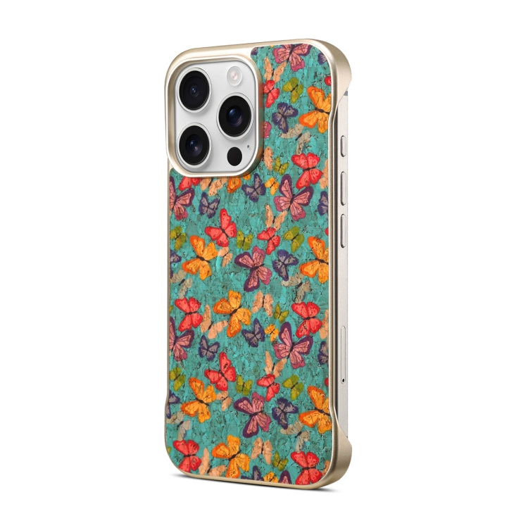 For iPhone 16 Plus Denior A18 Paint MagSafe Phone Case(Butterflies) - iPhone 16 Plus Cases by Denior | Online Shopping South Africa | PMC Jewellery | Buy Now Pay Later Mobicred