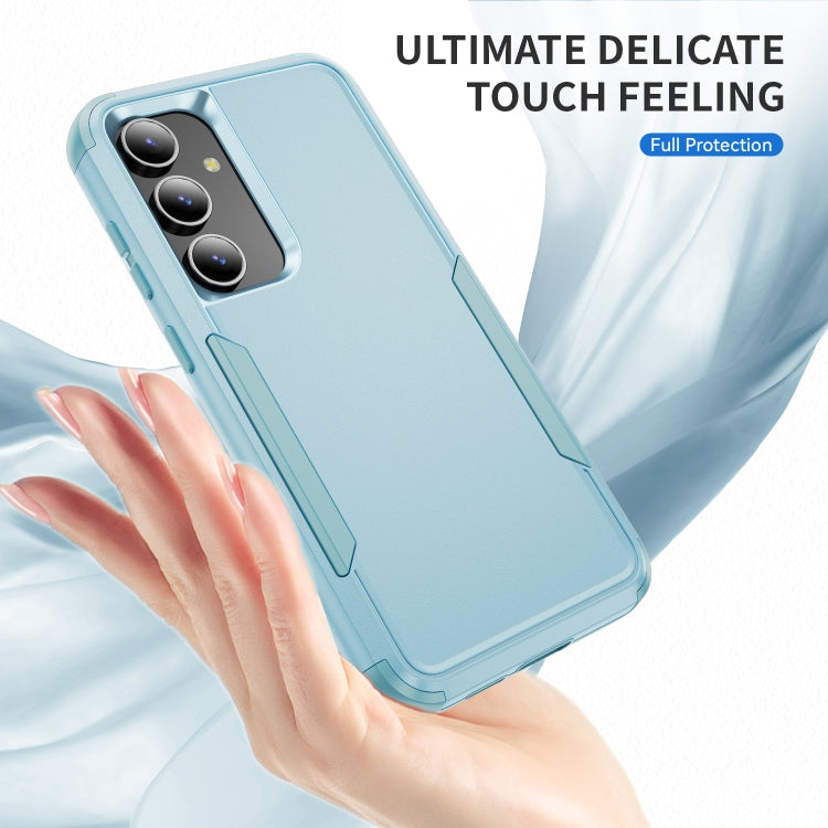 For Samsung Galaxy S25 5G TPU + PC Shockproof Protective Phone Case(Grey Green) - Galaxy S25 5G Cases by PMC Jewellery | Online Shopping South Africa | PMC Jewellery | Buy Now Pay Later Mobicred