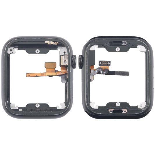 For Apple Watch Series 7 45MM GPS Aluminium Alloy Middle Frame Bezel Plate with Crown Spin Axis Flex Cable(Green) - Middle Frame by PMC Jewellery | Online Shopping South Africa | PMC Jewellery | Buy Now Pay Later Mobicred