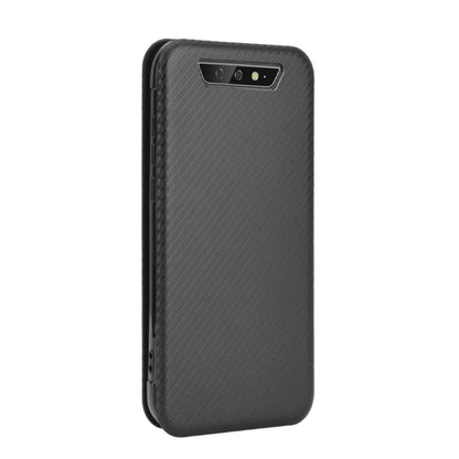 For Blackview BV5500 / BV5500 Pro / BV5500 Plus Carbon Fiber Texture Horizontal Flip TPU + PC + PU Leather Case with Card Slot(Black) - More Brand by PMC Jewellery | Online Shopping South Africa | PMC Jewellery | Buy Now Pay Later Mobicred