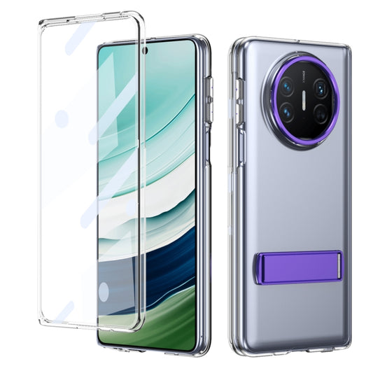 For Huawei Mate X5 Ice-Cold Holder PC Hybrid TPU Phone Case(Purple) - Huawei Cases by PMC Jewellery | Online Shopping South Africa | PMC Jewellery | Buy Now Pay Later Mobicred