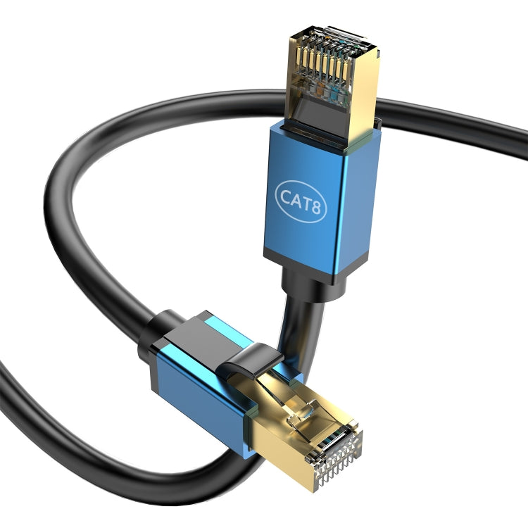 8m Home Fiber Bandwidth 10 Gigabit CAT8 Network Cable(Blue) - free shipping - PMC TechLife - Order now!