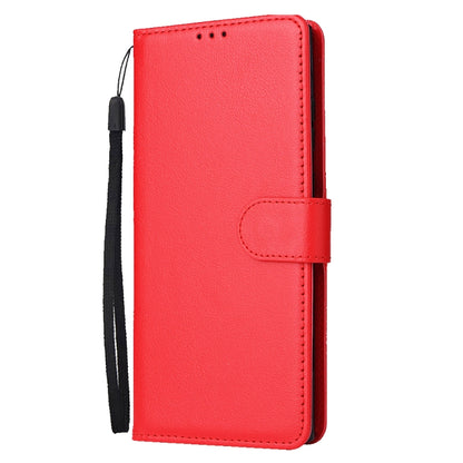 For Samsung Galaxy S25 Ultra 5G 3-Card Slots Multifunctional Leather Phone Case(Red) - Galaxy S25 Ultra 5G Cases by PMC Jewellery | Online Shopping South Africa | PMC Jewellery | Buy Now Pay Later Mobicred