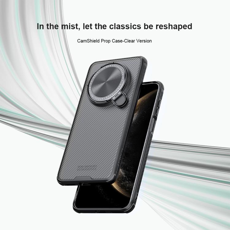 For Huawei Mate 70 Pro / 70 Pro+ NILLKIN CamShield Prop Translucent PC Phone Case(Black) - free shipping - PMC TechLife - Order now!
