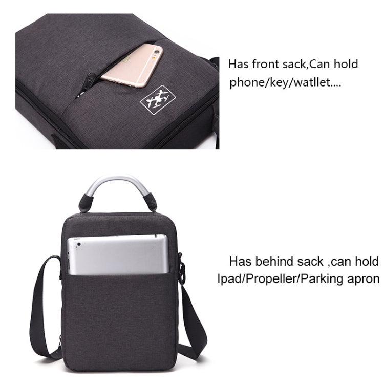 For DJI Mavic Air 2 Waterproof Drone Shoulder Storage Bag Protective Box(Black) - Carry Cases & Bags by PMC TechLife | Online Shopping South Africa | PMC TechLife | Buy Now Pay Later Mobicred