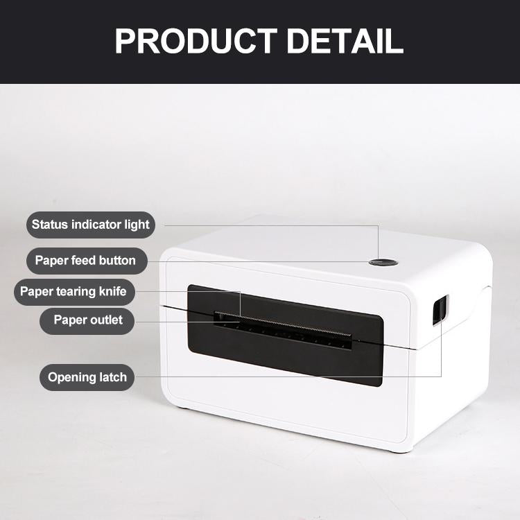 HPRT N31C Computer Version Express Electronic Waybill Printer, Plug:EU Plug(White) - Printer by PMC TechLife | Online Shopping South Africa | PMC TechLife | Buy Now Pay Later Mobicred
