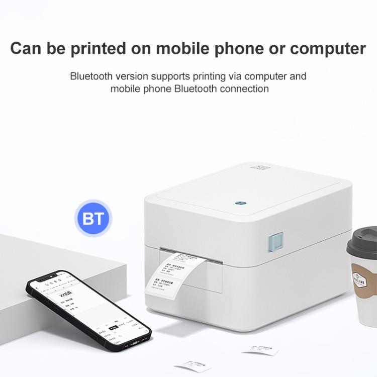 HPRT D35 Bluetooth Version Express Electronic Waybill Printer, Plug:AU Plug(White) - Printer by PMC TechLife | Online Shopping South Africa | PMC TechLife | Buy Now Pay Later Mobicred