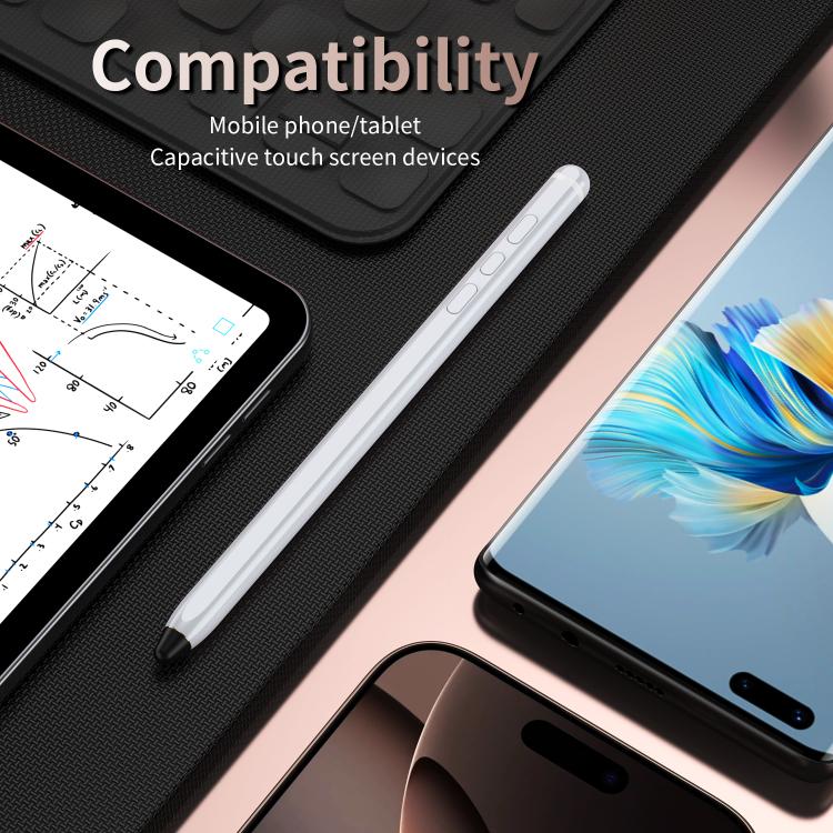 C1 Multifunctional Bluetooth Capacitive Pen for Mobile Phones / Tablets PC(White) - Stylus Pen by PMC TechLife | Online Shopping South Africa | PMC TechLife | Buy Now Pay Later Mobicred