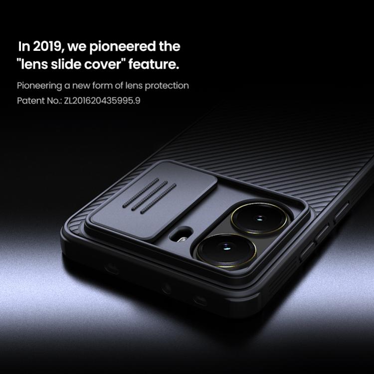 For Xiaomi Poco X7 Pro NILLKIN CamShield Pro Magnetic PC Phone Case(Black) - free shipping - PMc TechLife - Order now!